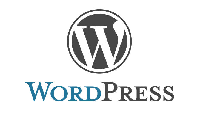 The logo for WordPress, which my self hosted website runs on. 