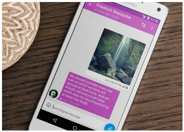 signal private messenger for desktop