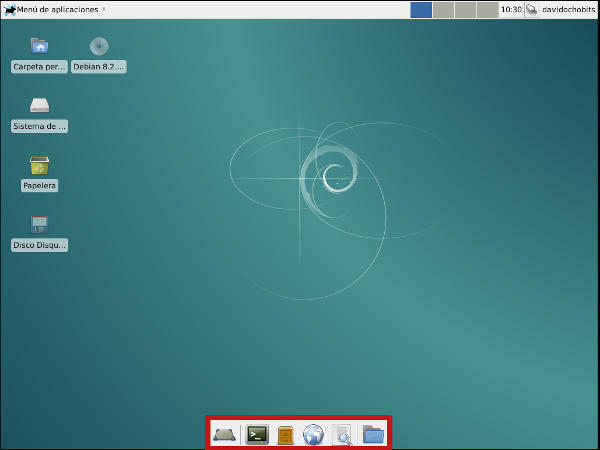 Personalizar xfce