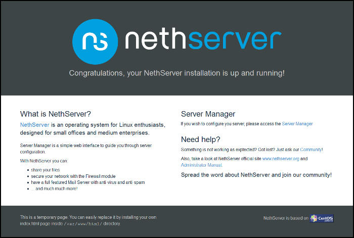 NethServer 7