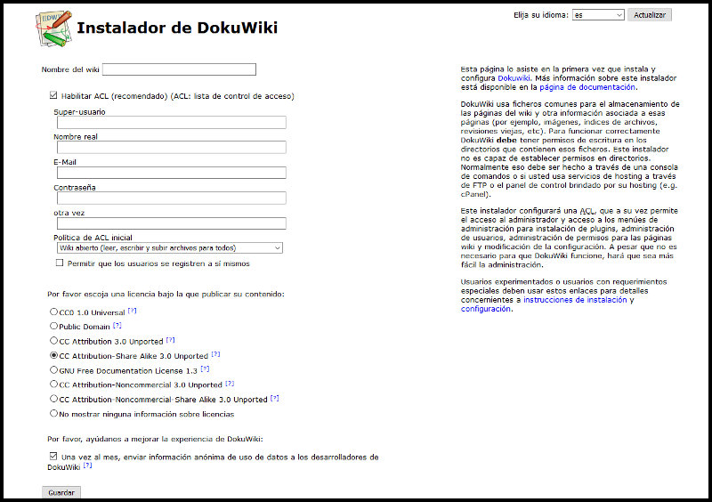 dokuwiki-instalar