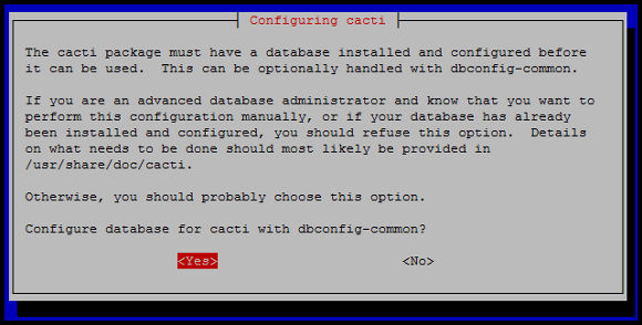 Configuración base de datos