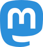 Logo oficial de Mastodon